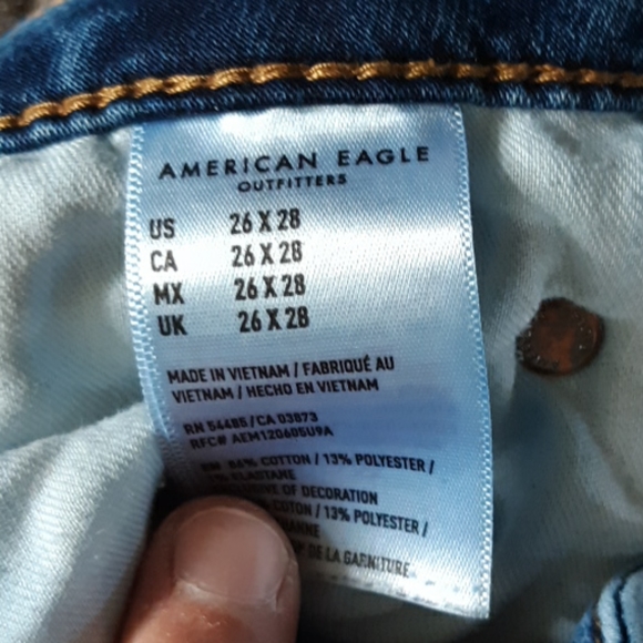 American Eagle next level flex jeans 26x28 - Picture 3 of 4